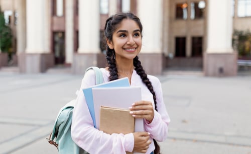 Bangladeshi student preparing documents for a Lithuania student visa and temporary residence permit application in 2027