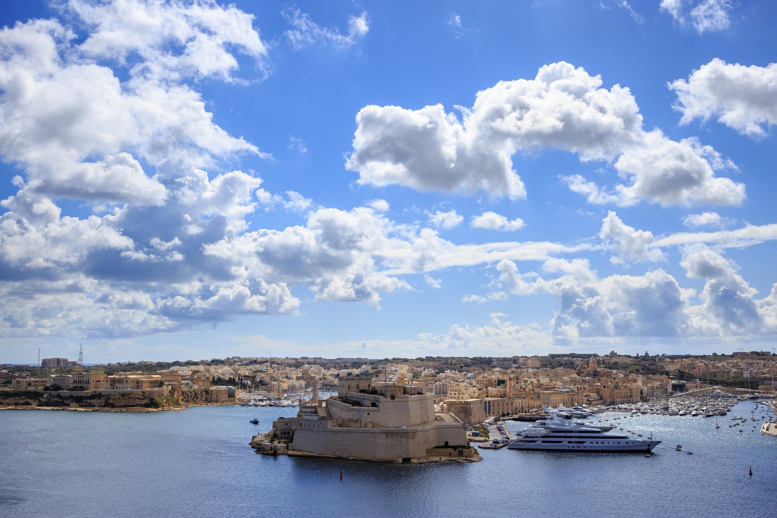 Valletta Grand Harbour, Malta — study destination for Bangladeshi students in 2027